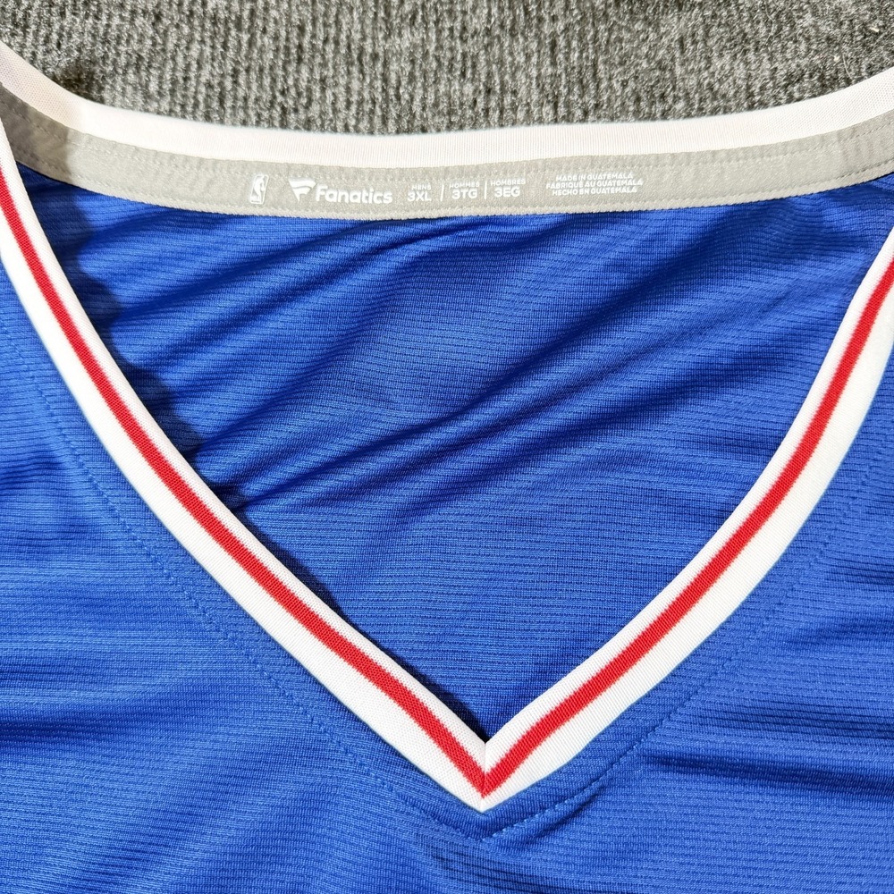 Fanatics Philadelphia 76ers James Harden Jersey Mens 3XL Blue NBA Fast Break NWT - Picture 4 of 10